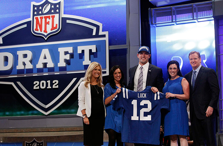 NFL draft: 1 Andrew Luck