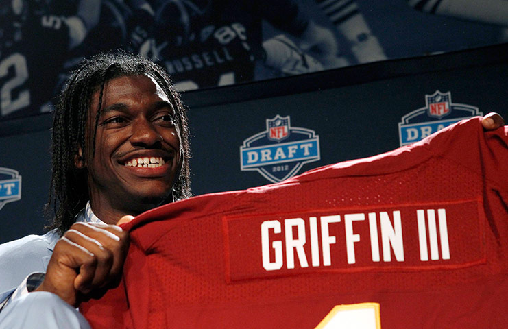 NFL draft: 2 Robert Griffin III