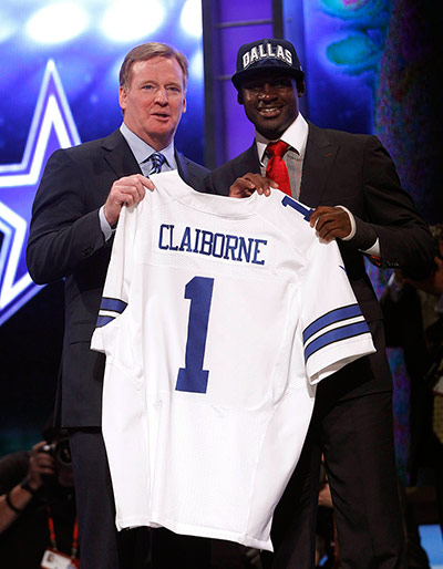 NFL draft: 6 Morris Claiborne