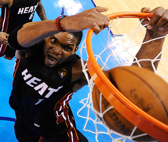 NBA2: Miami Heat's Chris Bosh