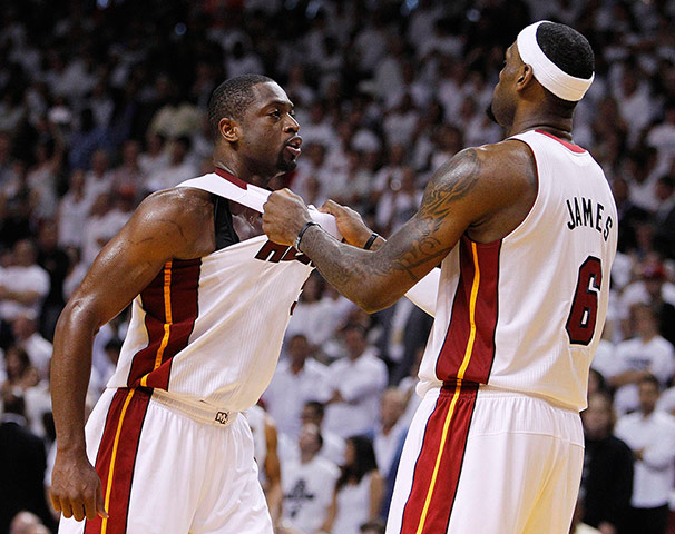 NBA4: Dwyane Wade, LeBron James