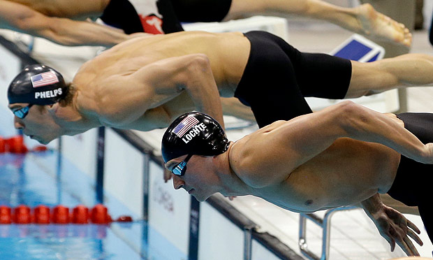 Lochte y Phelps