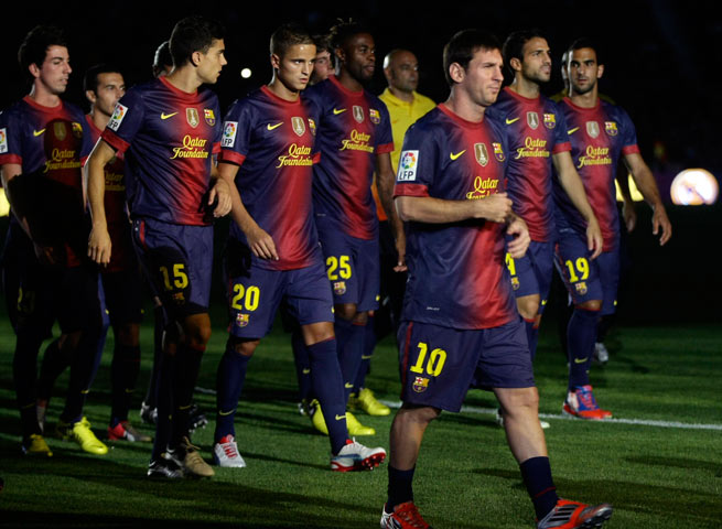 Barcelona's Lionel Messi