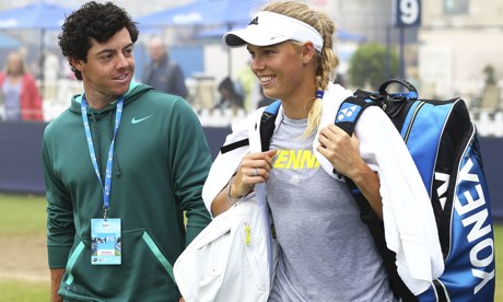 Rory McIlroy And Caroline Wozniack