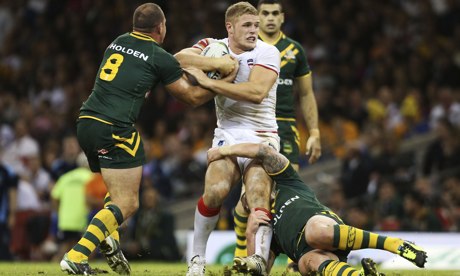 England lost 28-20 to Australia in their Rugby League World Cup opener 