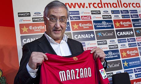 It's him gaian: Gregorio Manzano is back at Real Mallorca.
