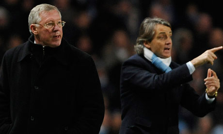 Roberto Mancini Alex Ferguson