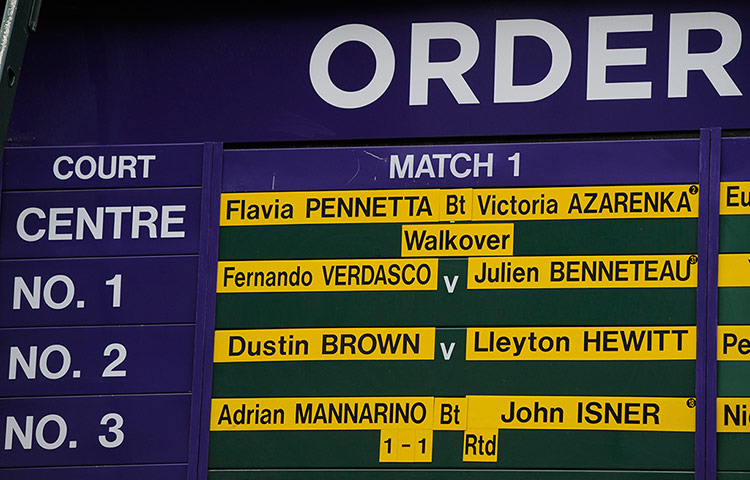 Wimbledon Day 3: Wimbledon 2013 day three