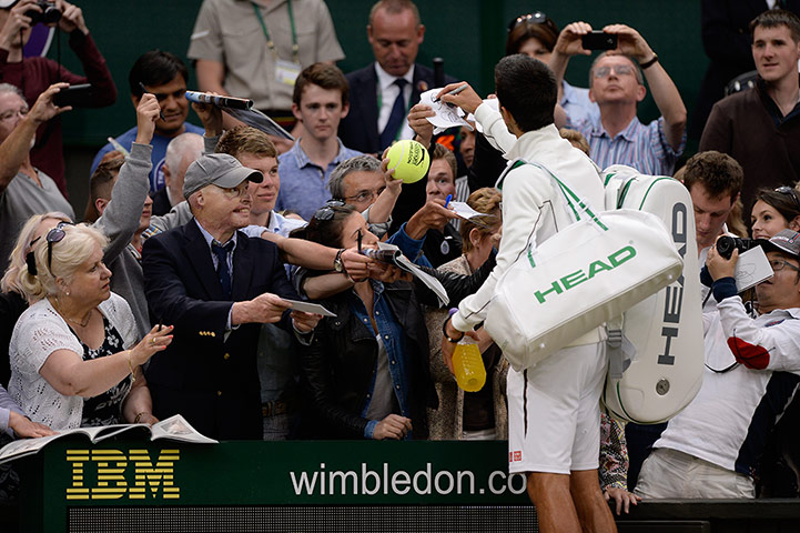 Wimbledon day four: Wimbledon 2013 day four