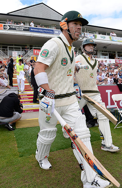 Fourth Ashes Test day two
