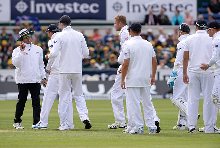 Fourth Ashes Test day two