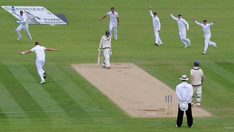 Fourth Ashes Test day two