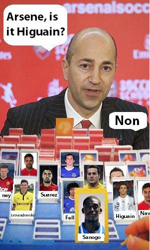 Ivan Gazidis plays Guess Who?