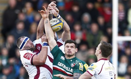 An off-field war of words took away the focus from Leicester's 30-23 victory over Sale. 