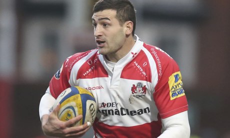 Jonny May of Gloucester is in England's 35-man squad for the 2014 Six Nations