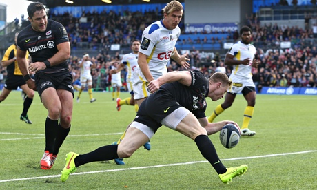 Chris Ashton, Saracens v Clermont