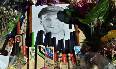 Bats and caps, Phillip Hughes