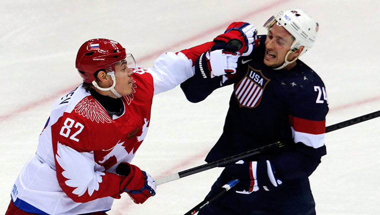 USA Russia Ice hockey: USA Russia Ice hockey