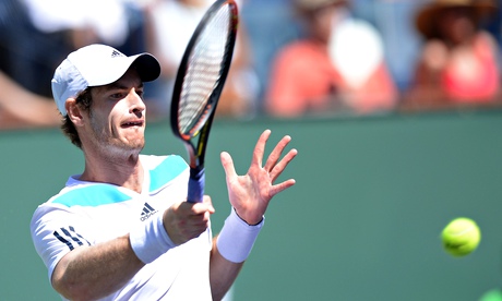 Andy Murray lost to Milos Raonic at the BNP Paribas Open at Indian Wells