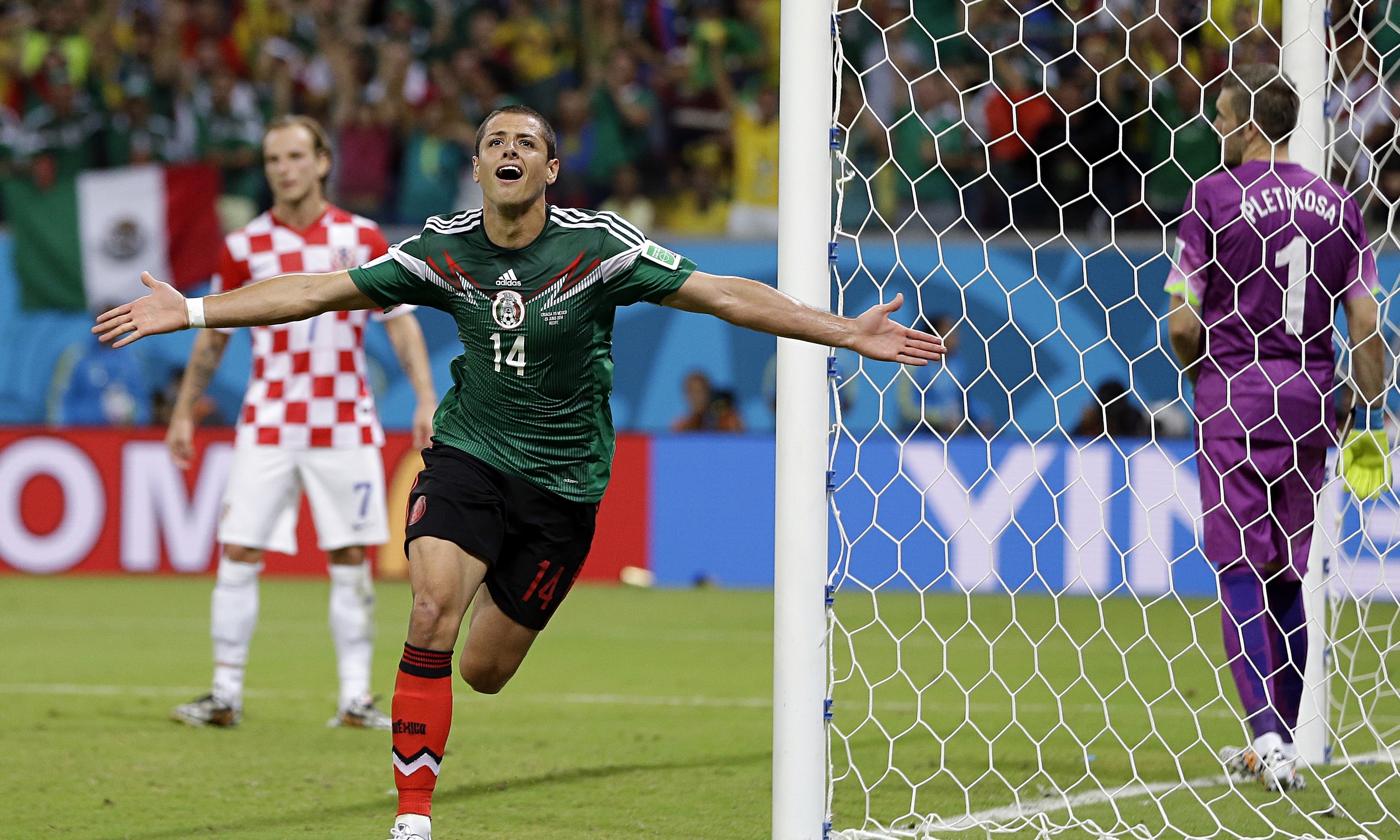 Croatia 1 3 Mexico World Cup Group A Match Report Football The 