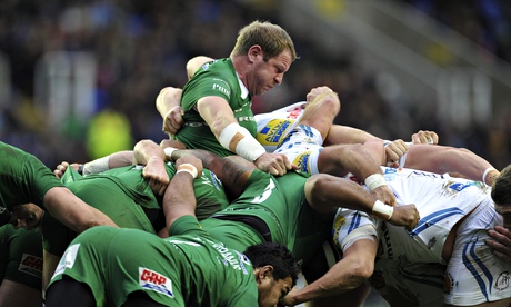 London Irish v Exeter Chiefs, Britain - 11 Jan 2015