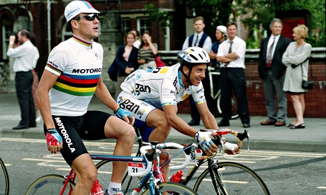 lance Armstrong and greg lemond