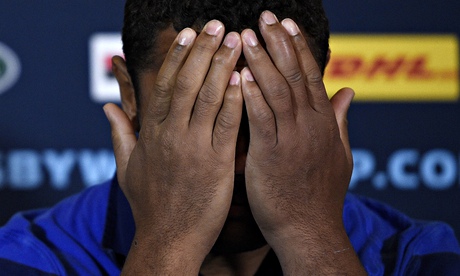 France's Thierry Dusautoir 