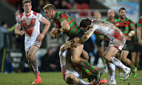 Tom-Burgess-World-Club-Series-St Helens-South Sydney-Rabbitohs
