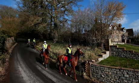 Paul Nicholls Stables Visit 
