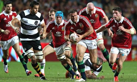 The British & Irish Lions played the Barbarians at Hong Kong Stadium en route to Australia in 2013