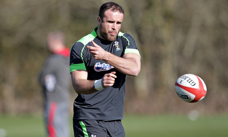 Wales Rugby Training, Britain - 10 Mar 2015
