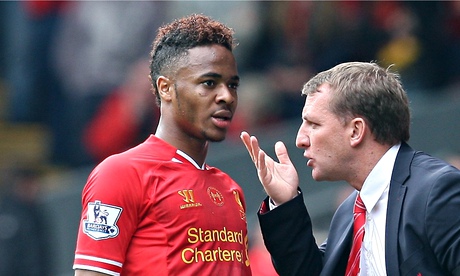  Raheem Sterling & Brendan Rodgers