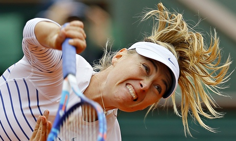 Maria Sharapova won her French Open match against Samantha Stosur in an hour and 40 minutes