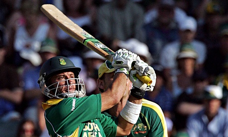 South Africa's Herschelle Gibbs hit 175 in the fifth one-day international against Australia in 2006
