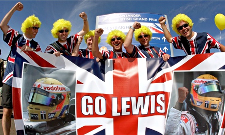 Mercedes' Lewis Hamilton says the support he has at the British Grand Prix 'is particularly special