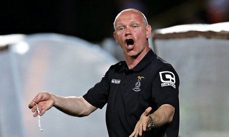 John Hughes watched on as his side recorded a 1-1 draw against St Johnstone