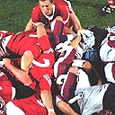 A contested scrum