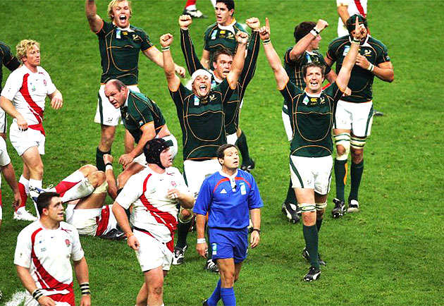 The Springboks' moment of victory