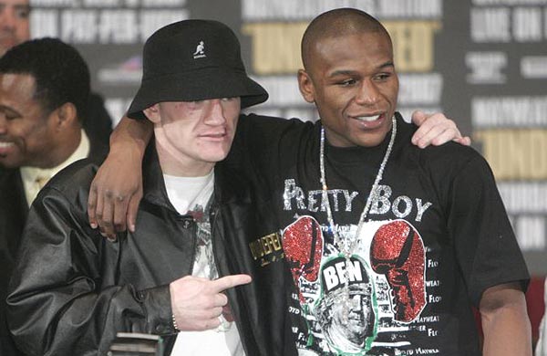 Hatton Mayweather press conference
