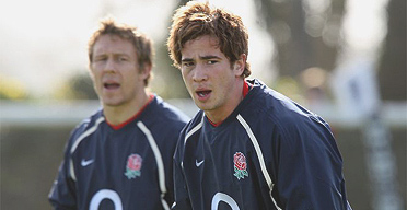Danny Cipriani and Jonny Wilkinson