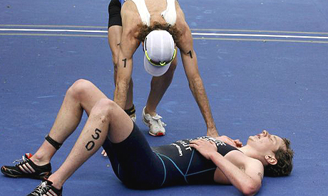Alistair Brownlee and Tim Don
