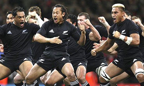 New Zealand do the haka