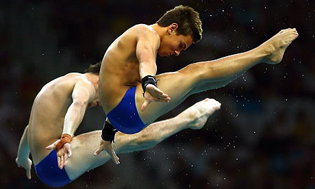 Divers Tom Daley and Blake Aldridge
