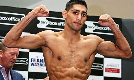 amir khan boxer. Amir Khan is strong favourite