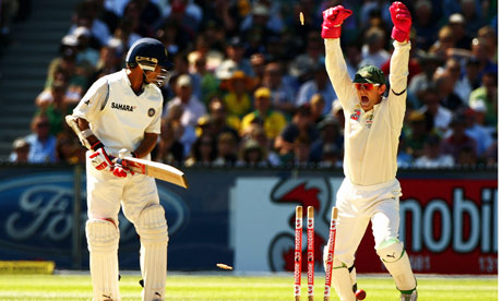 Sourav Ganguly and Adam Gilchrist