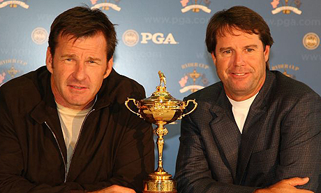 Nick Faldo and Paul Azinger