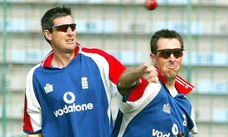 Ashley Giles and Marcus Trescothick