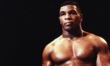 mike tyson fighting