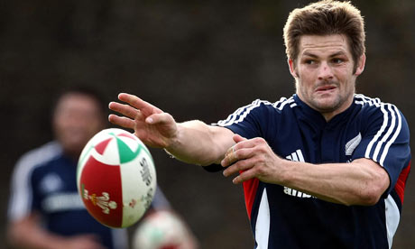 New Zealand All Blacks captain Richie McCaw