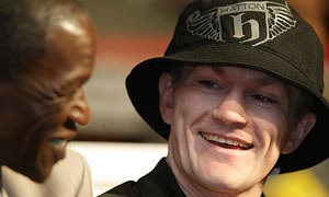 Ricky Hatton and Floyd Mayweather Sr